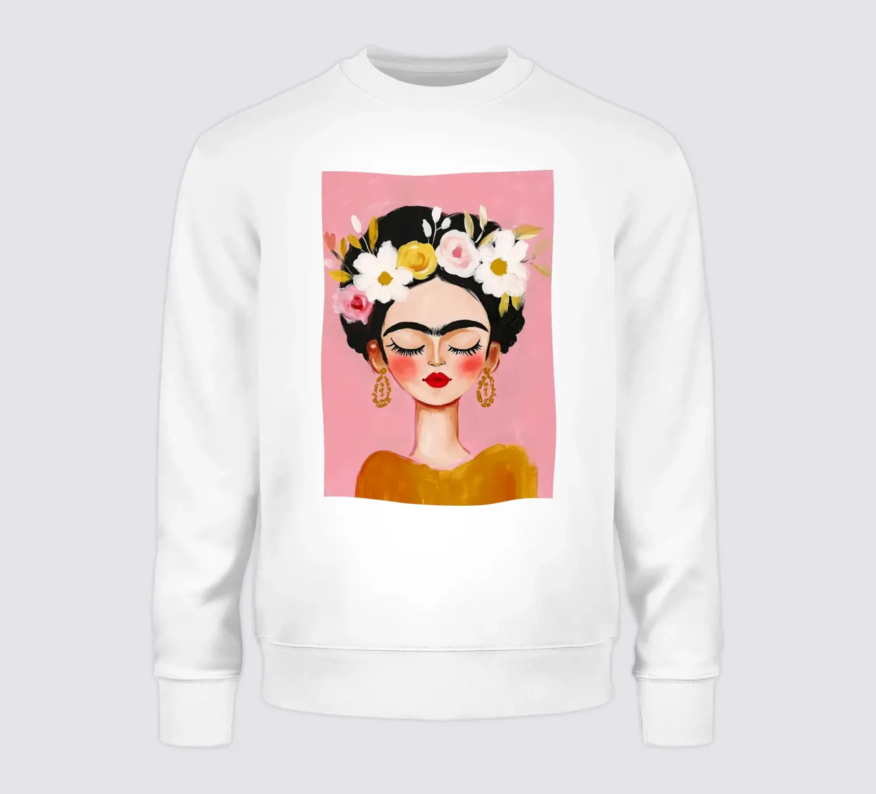Frida Kahlo portrait felpa da IamHomeStudio