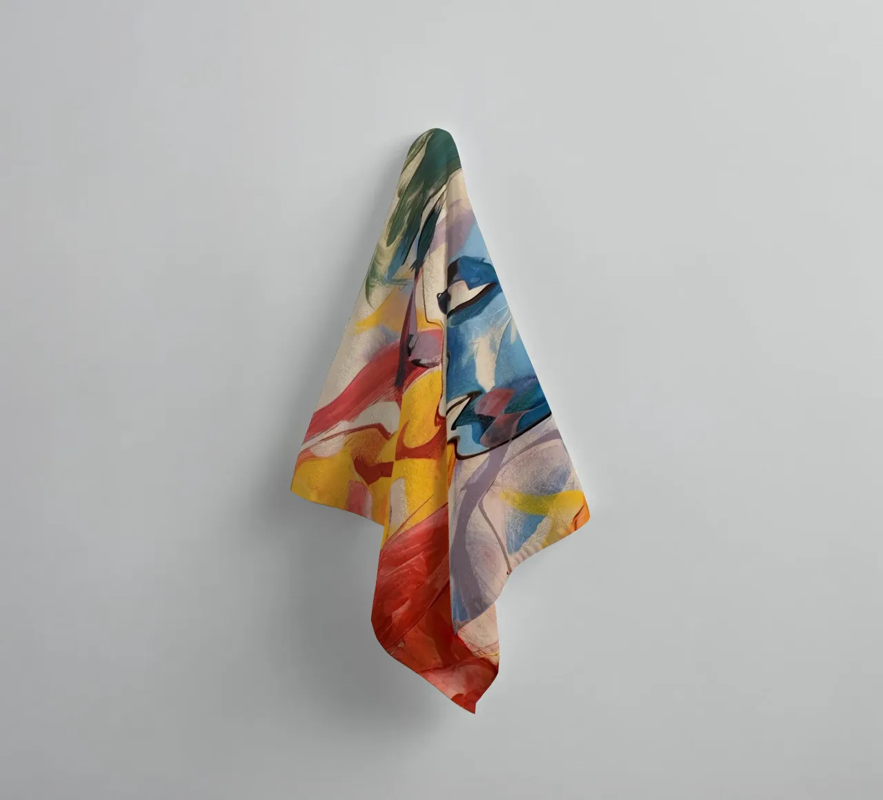 Il bacio dei colori asciugamano da bagno da DaarbyN