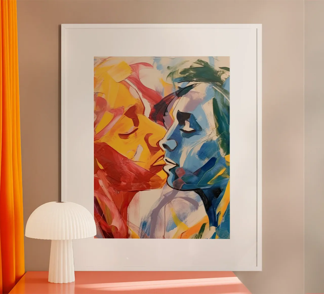 Il bacio dei colori carta hahnemühle da DaarbyN