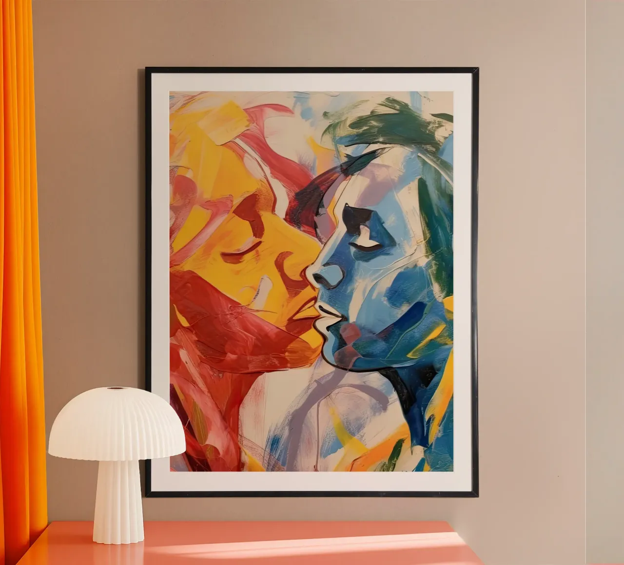 Il bacio dei colori carta hahnemühle da DaarbyN