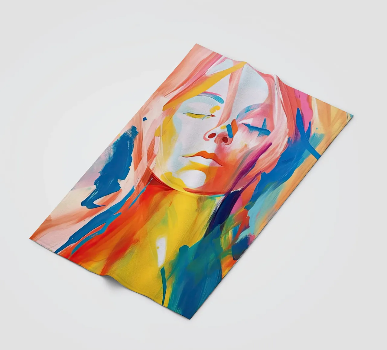 Sogno a colori coperta in pile da DaarbyN