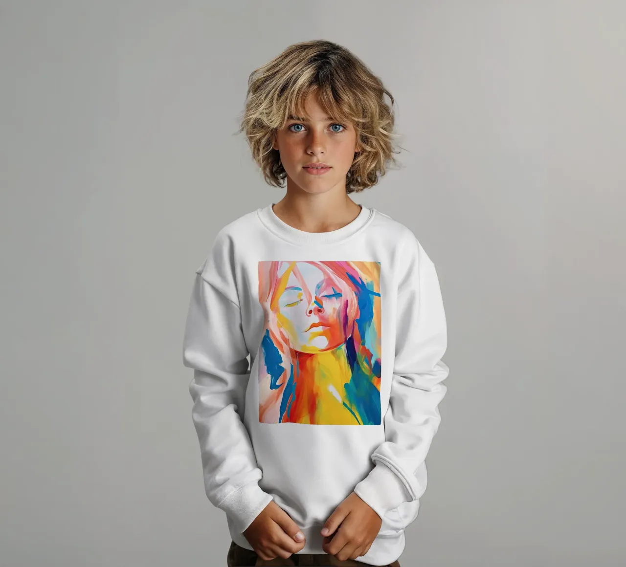 Sogno a colori felpa bambino da DaarbyN