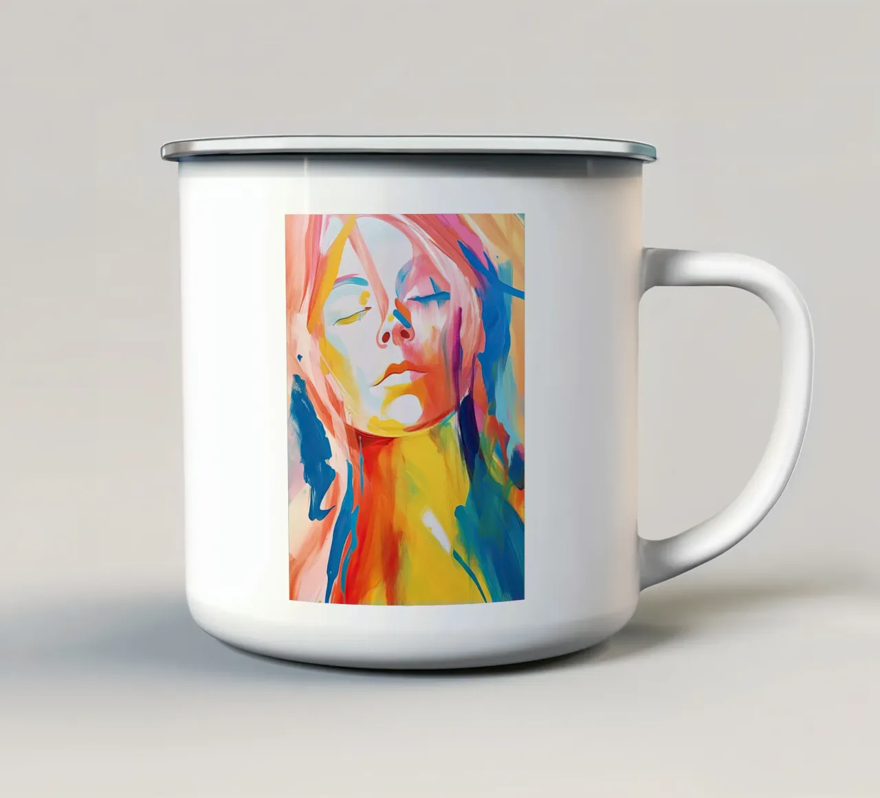 Sogno a colori tazza in smalto da DaarbyN