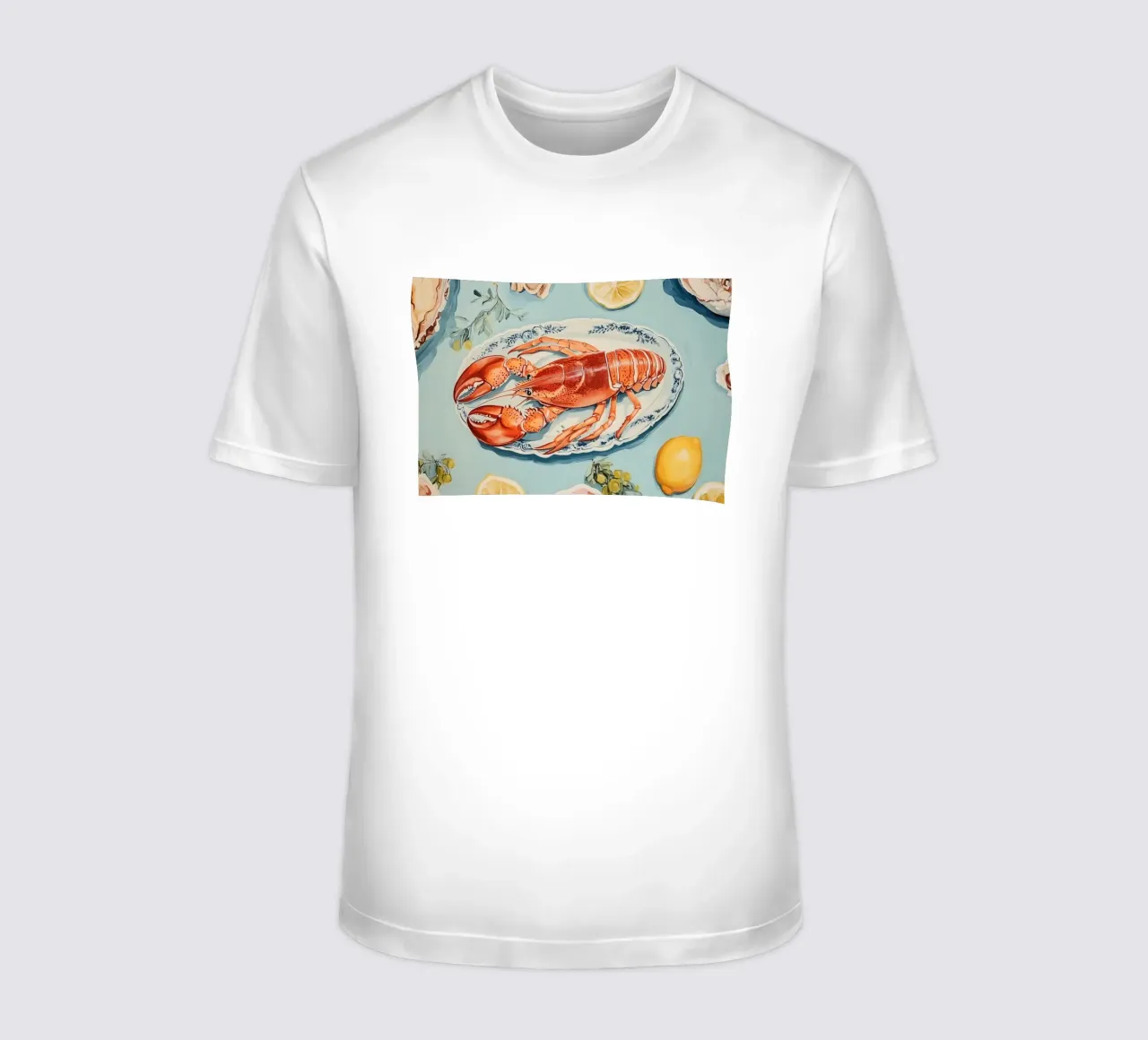 Red Lobster t-shirt by Melloi Art Print