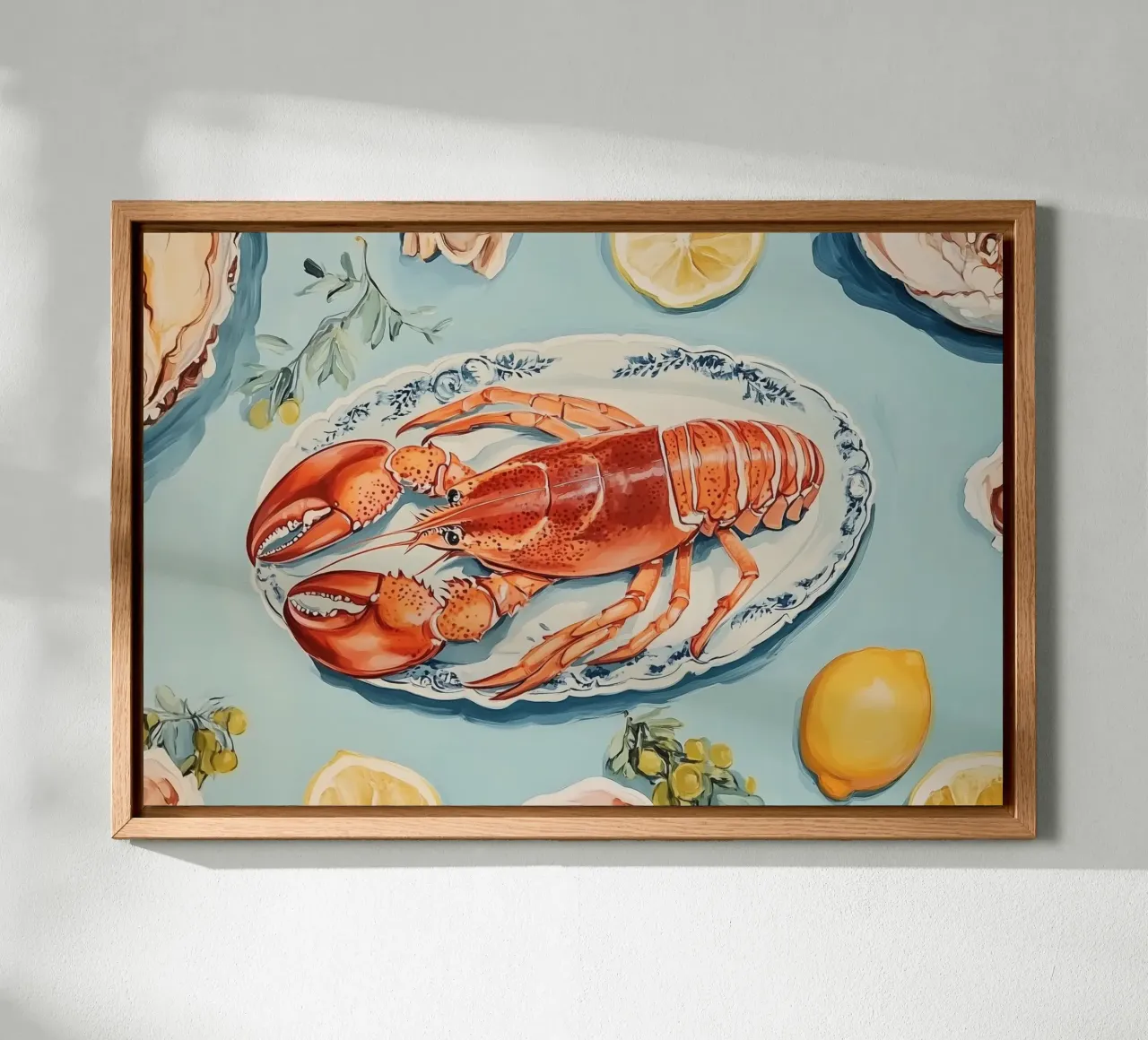 Kreeft canvas met Baklijst van Melloi Art Print