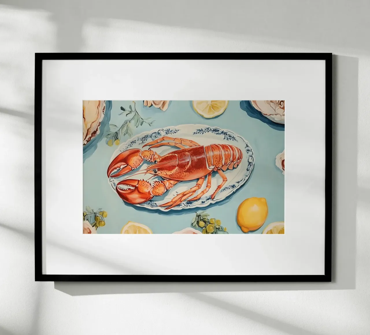 Gambero Rosso carta hahnemühle da Melloi Art Print