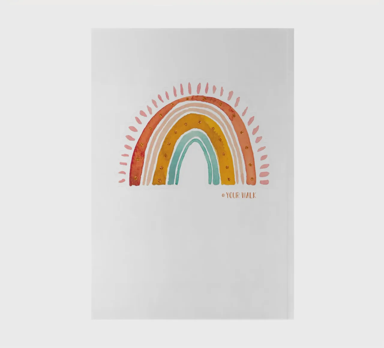 RAINBOWS BOHO carnet de notes de YOUR WALK