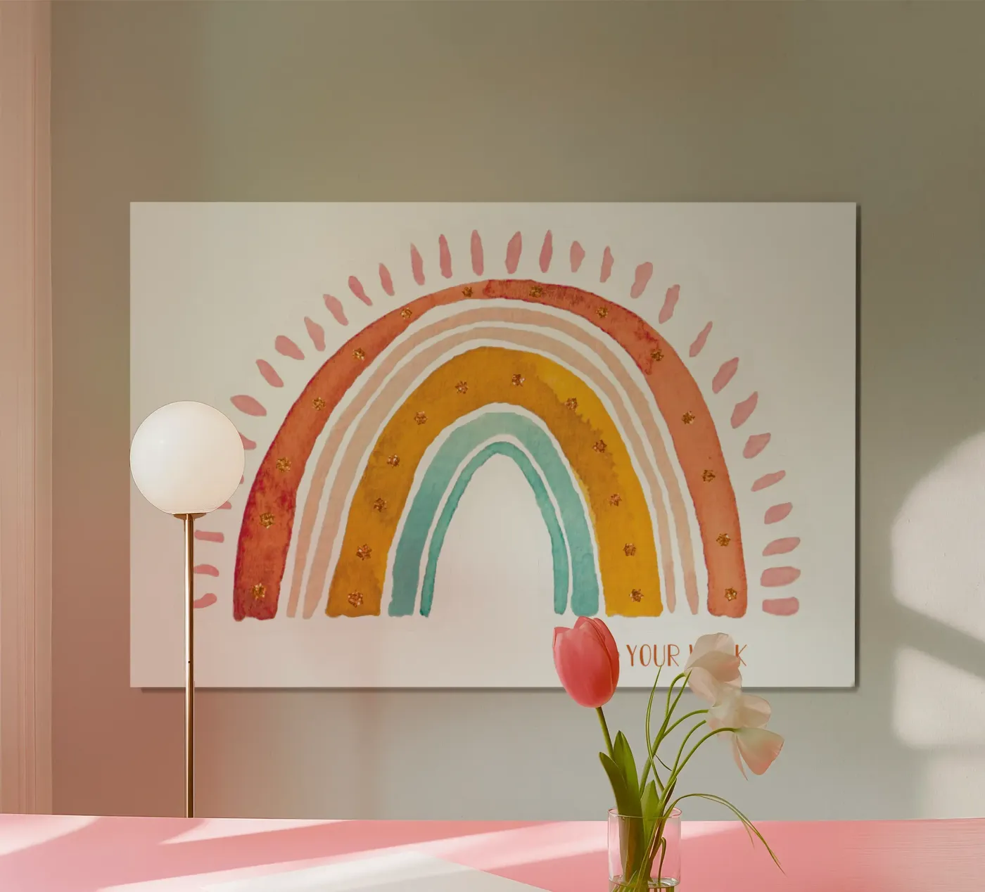 RAINBOWS BOHO poster by YOUR WALK