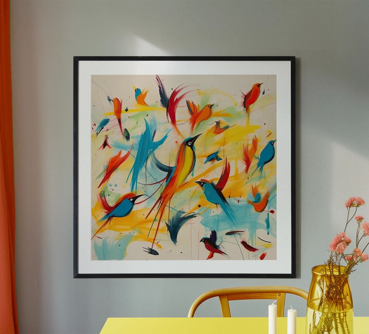Danza de los pájaros poster de DaarbyN