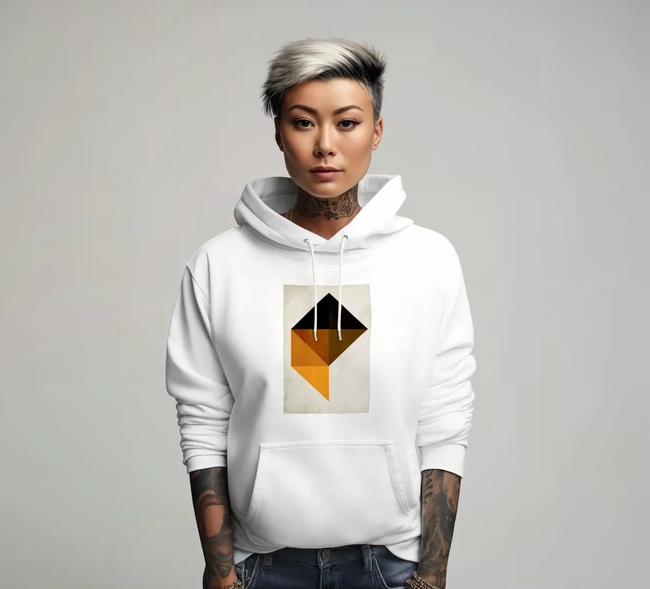 Trapez No.9 sudadera con capucha de Kubistika