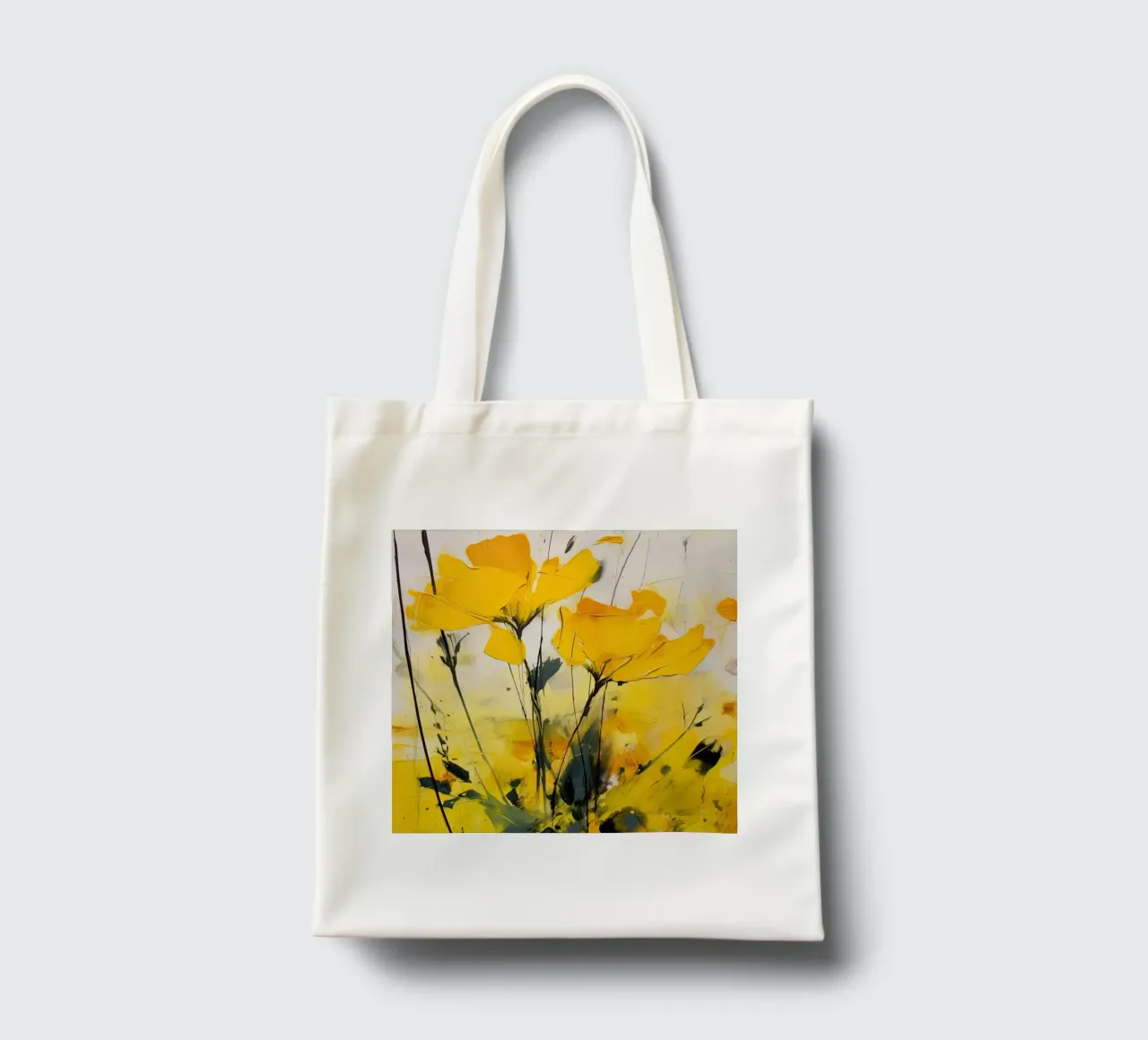 Yellow Garden tote bag by DaarbyN