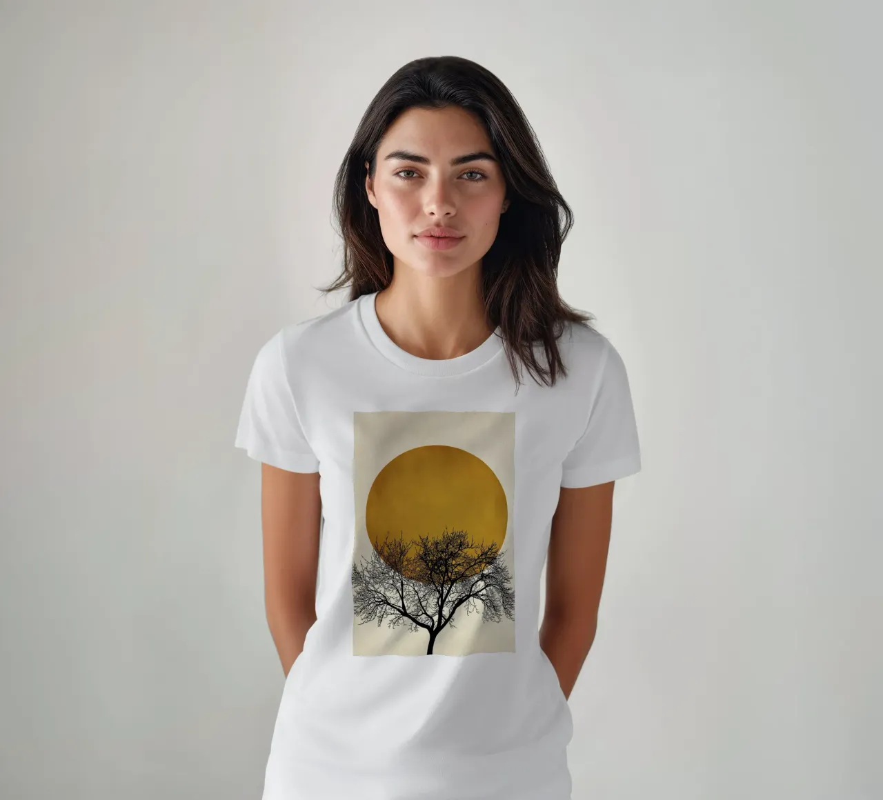 Wintermorgen t-shirt by Kubistika