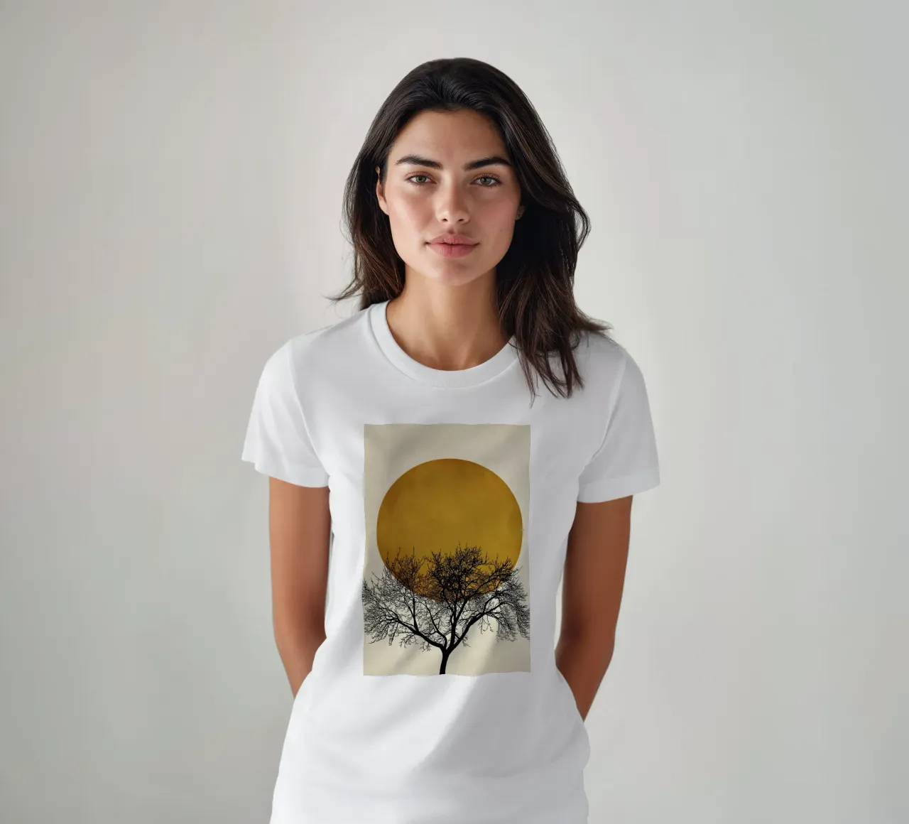 Wintermorgen t-shirt by Kubistika
