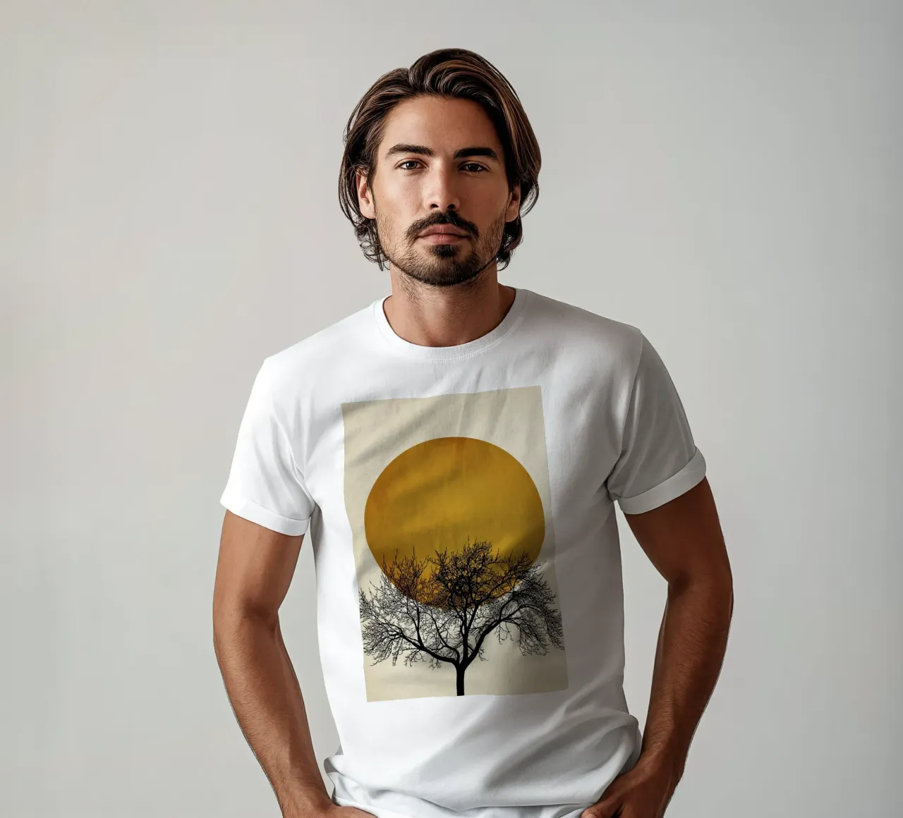 Wintermorgen t-shirt by Kubistika