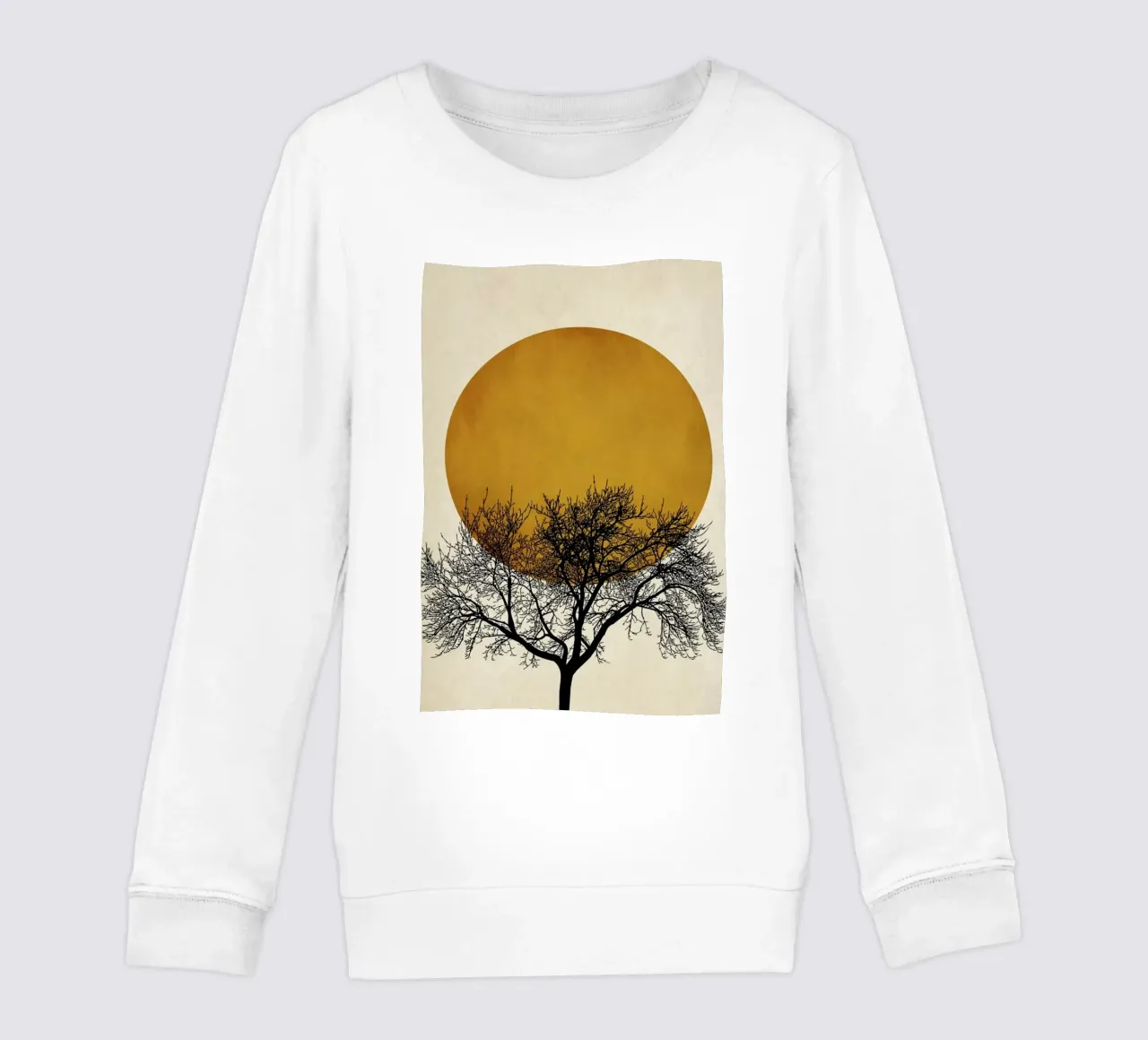 Wintermorgen kids sweatshirt by Kubistika