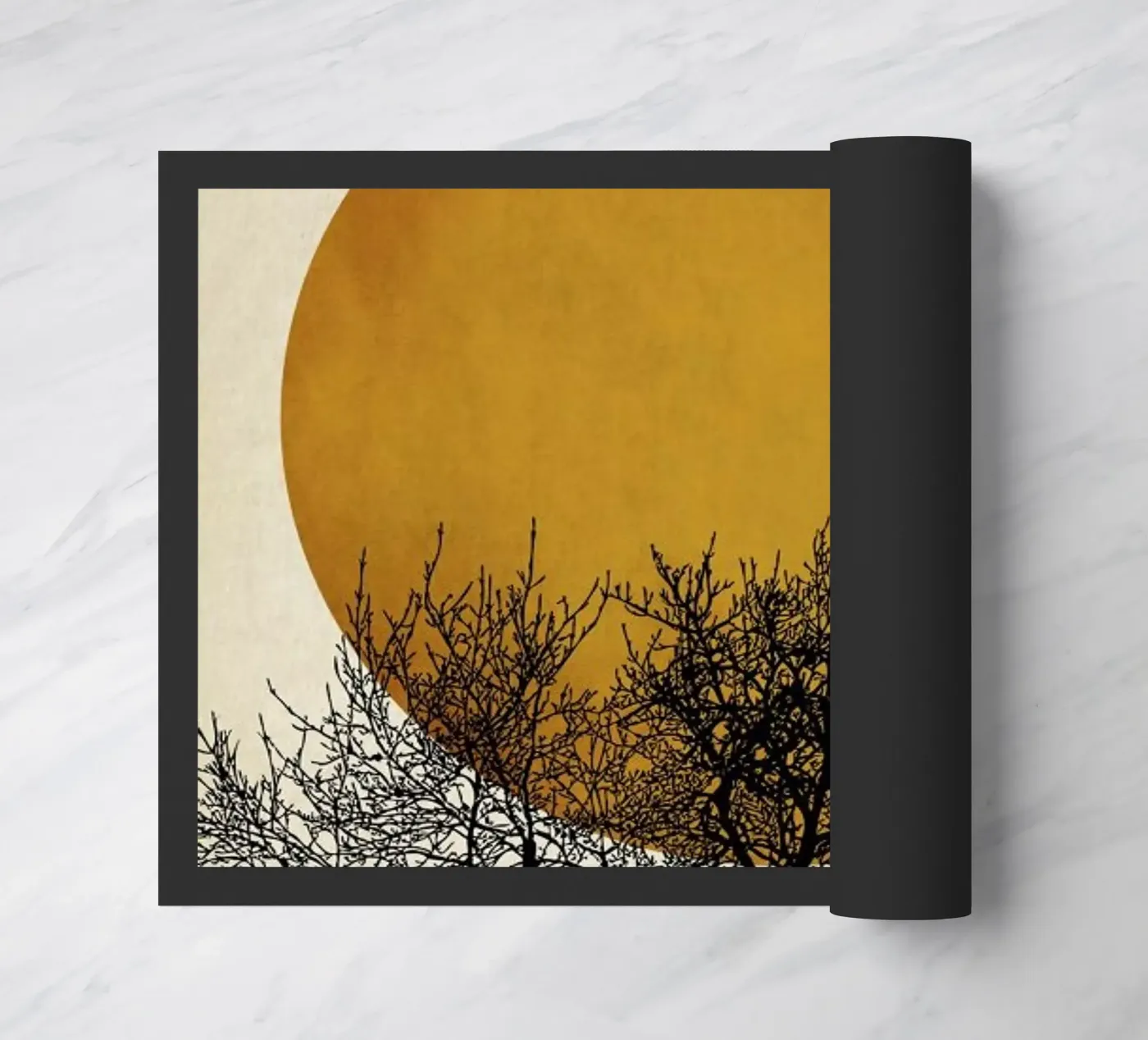 Wintermorgen deurmat van Kubistika