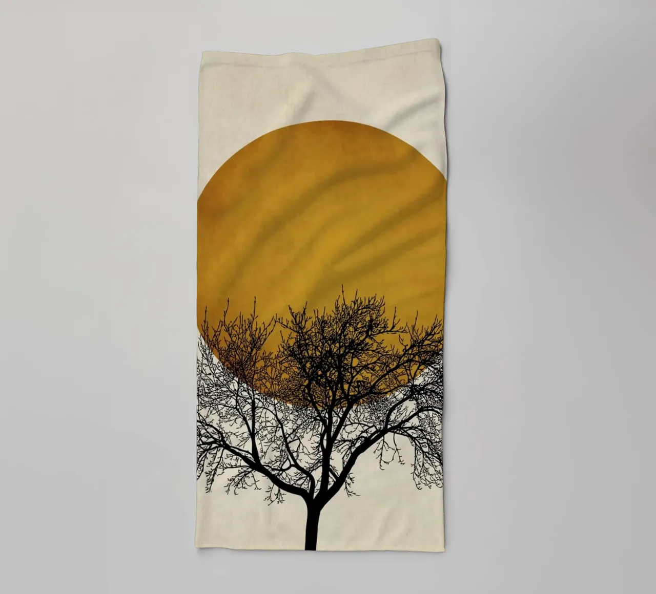 Wintermorgen towel by Kubistika