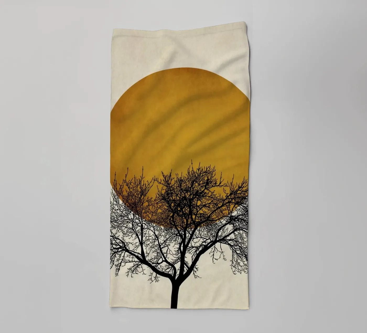 Wintermorgen towel by Kubistika