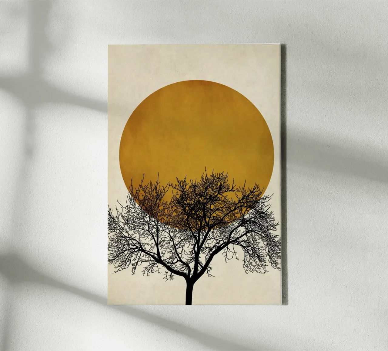 Wintermorgen canvas by Kubistika