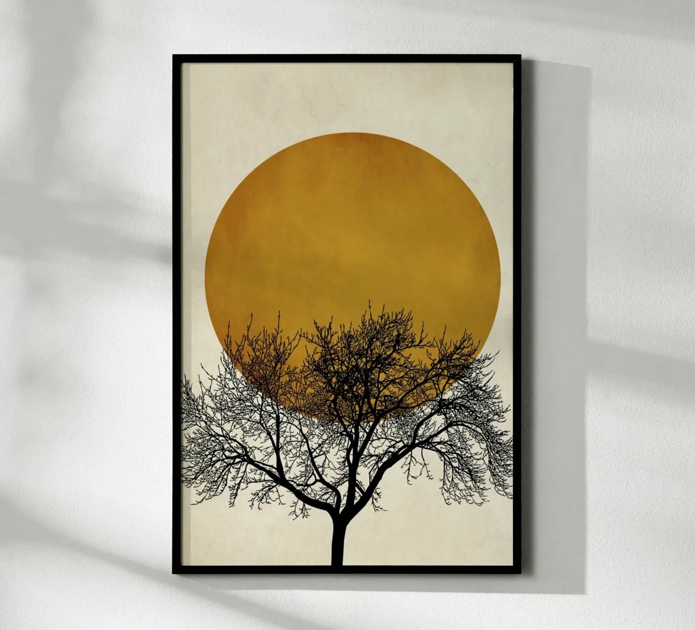 Wintermorgen poster van Kubistika