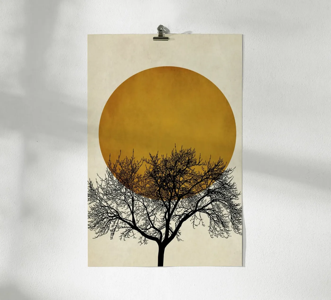 Wintermorgen poster van Kubistika