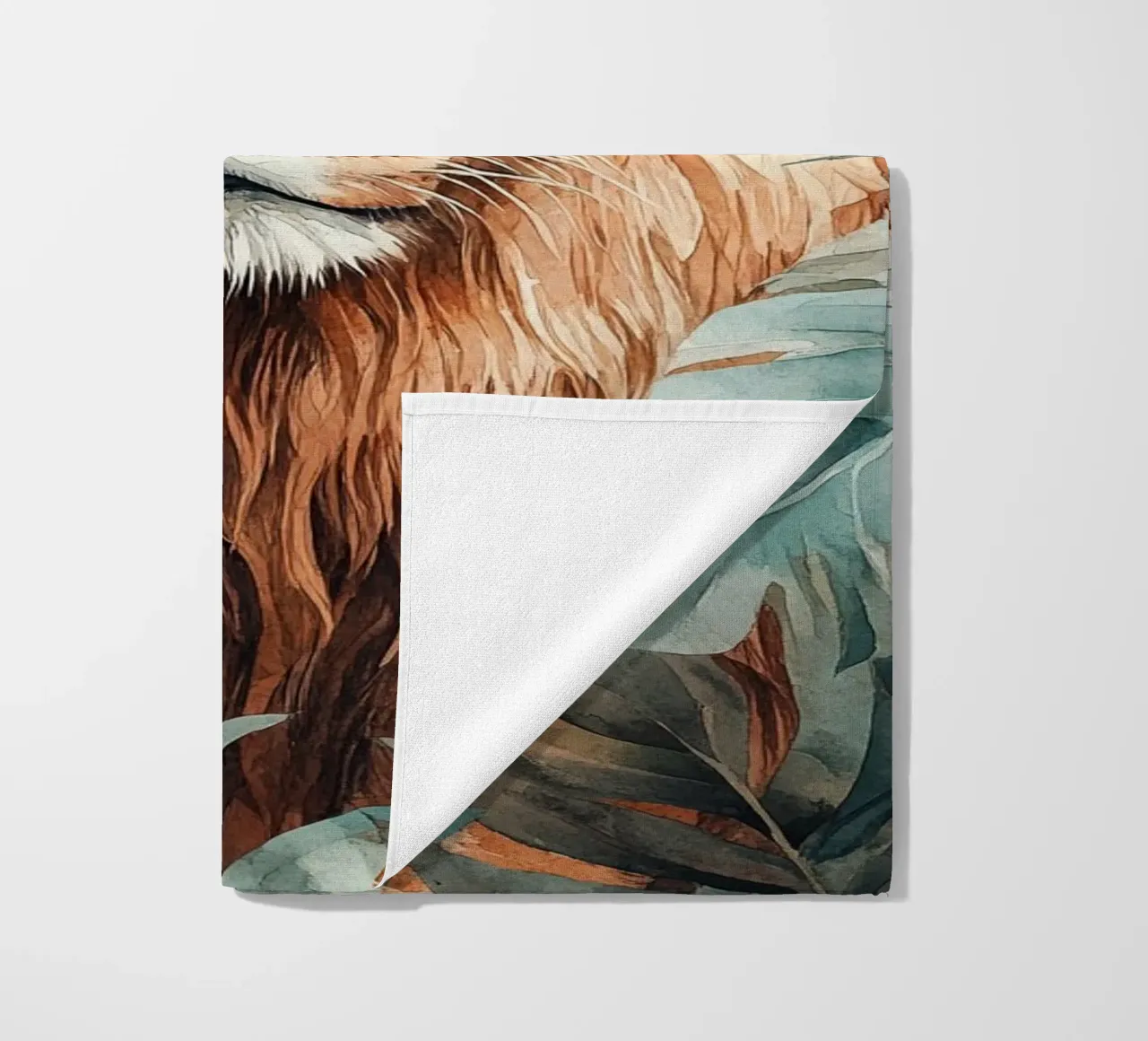 Lion Forest Leaves telo mare da Mateo