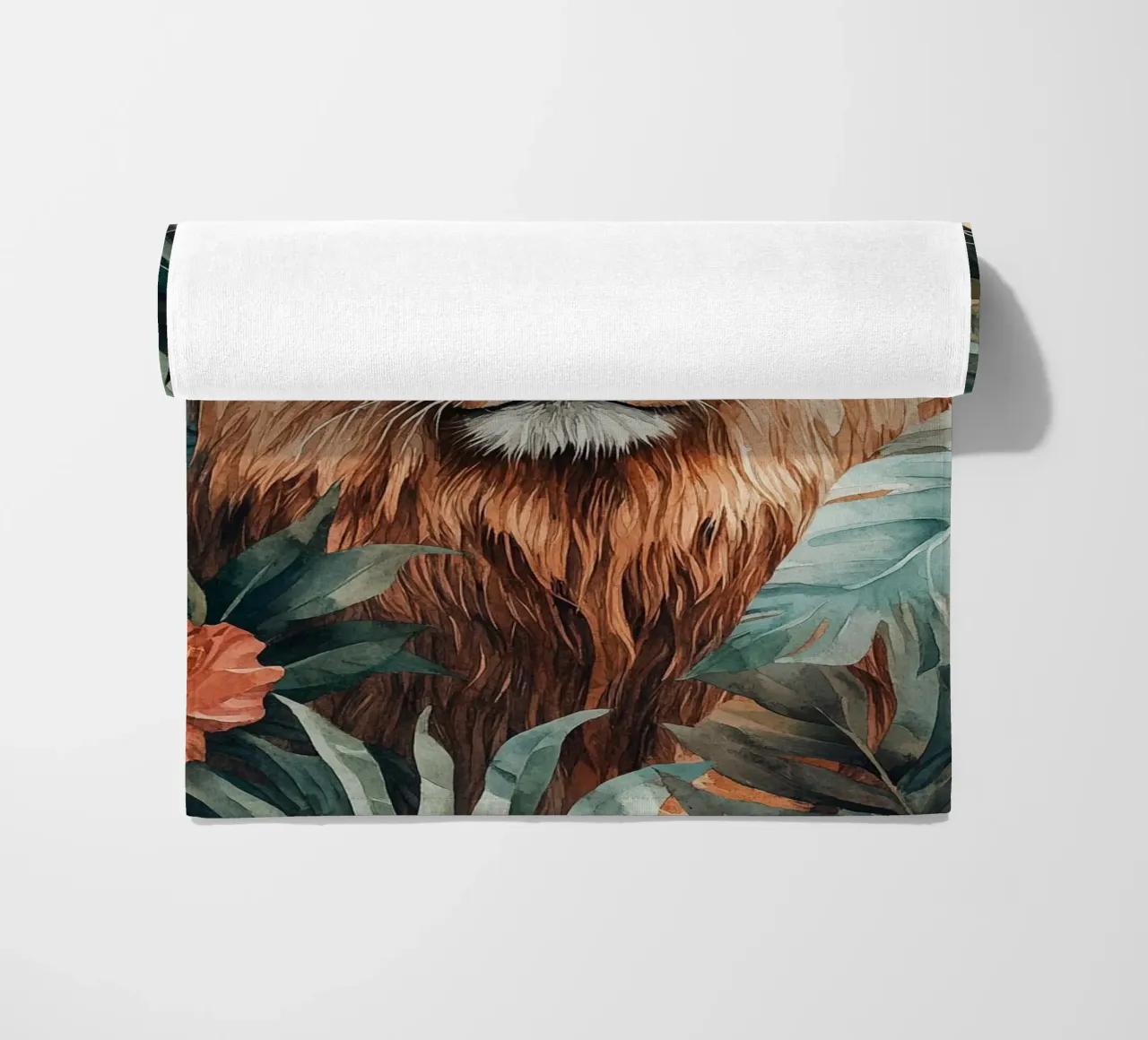 Lion Forest Leaves telo mare da Mateo