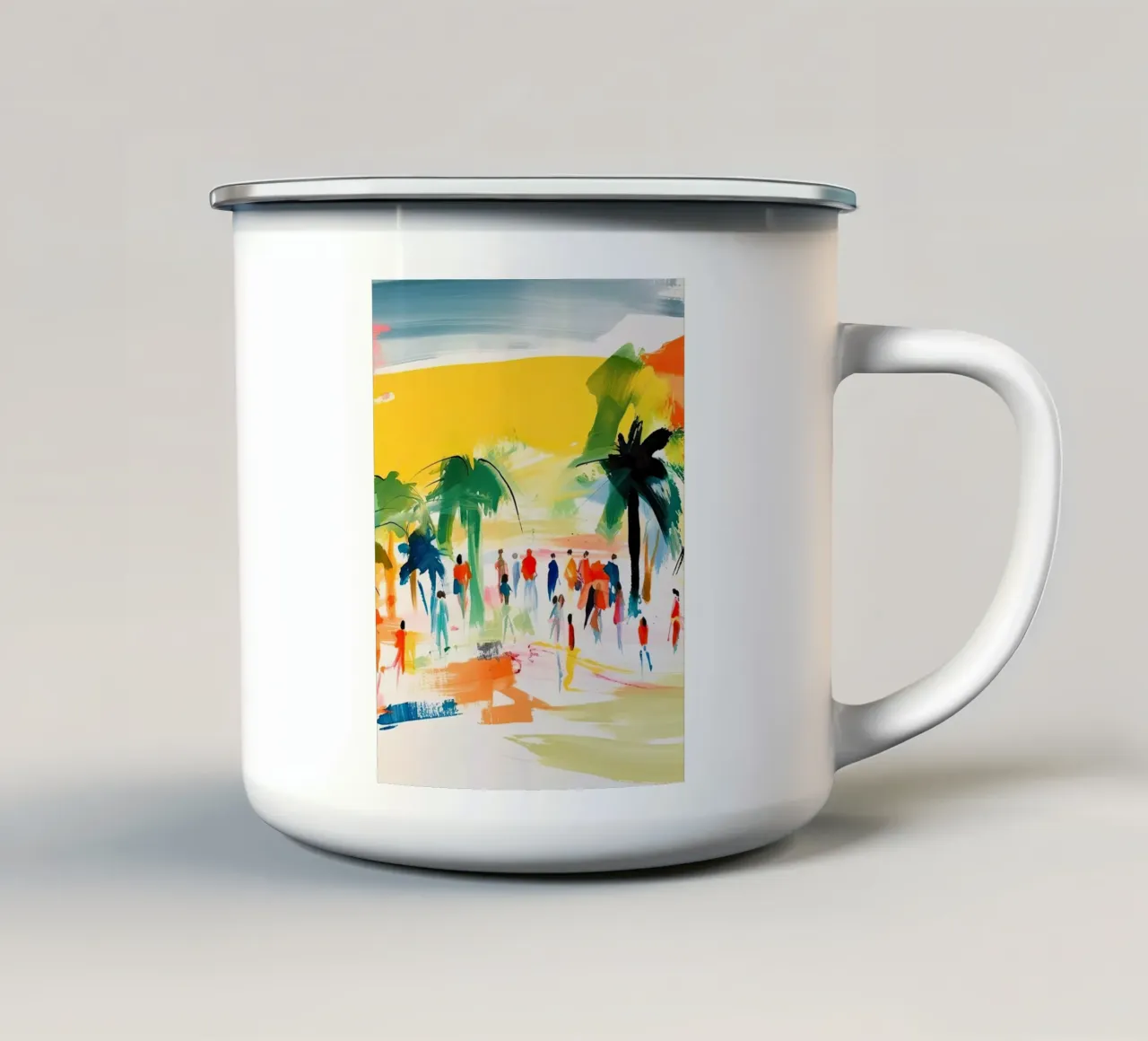 Fuga tropicale tazza in smalto da DaarbyN