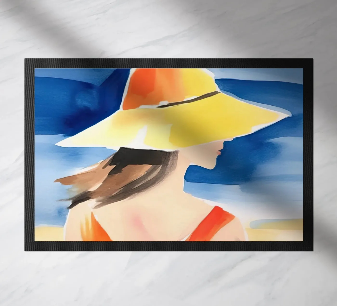 Zomerbries deurmat van DaarbyN