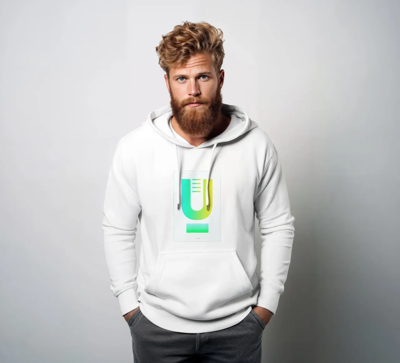 U felpa con cappuccio da The Wall Shop
