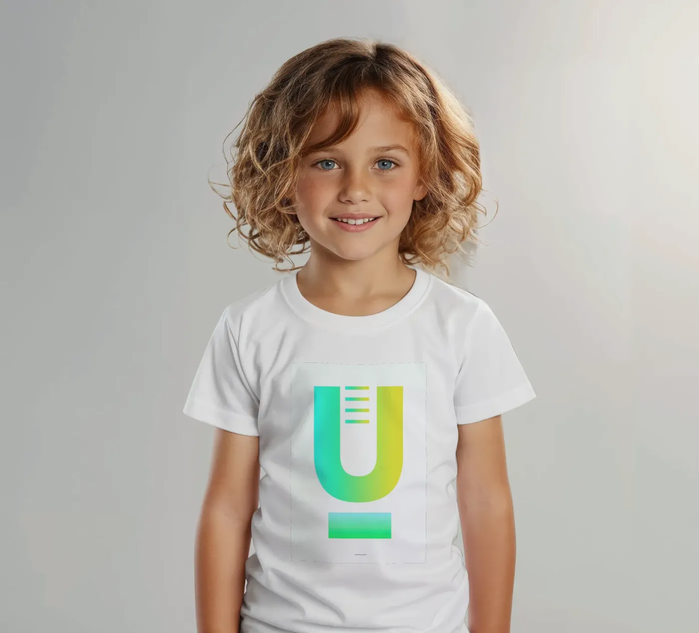 U t-shirt bambini da The Wall Shop