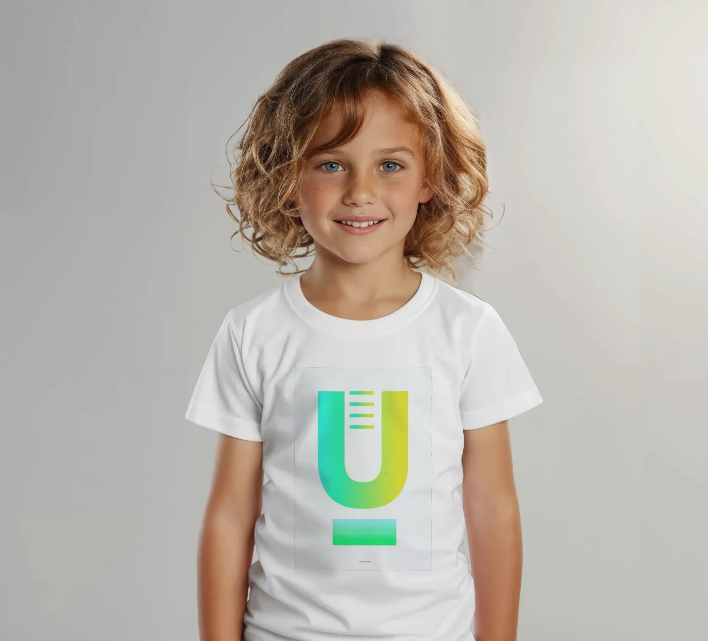 U t-shirt bambini da The Wall Shop