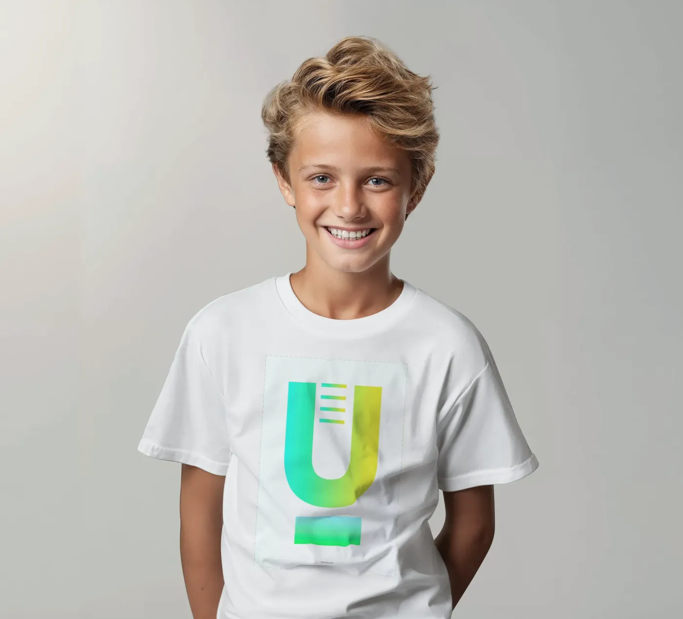 U t-shirt bambini da The Wall Shop