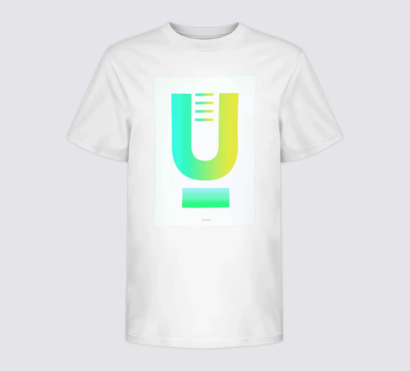 U t-shirt bambini da The Wall Shop