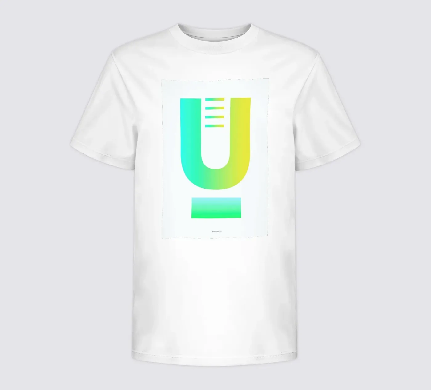 U t-shirt bambini da The Wall Shop