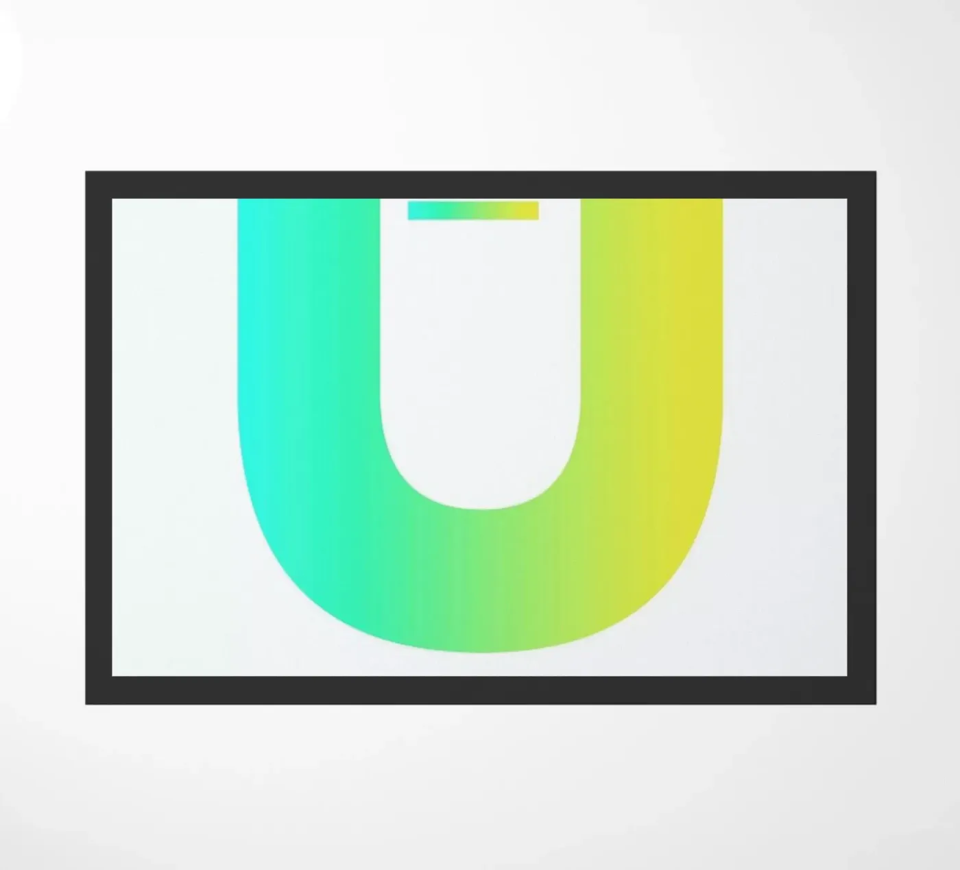 U Fußmatte von The Wall Shop