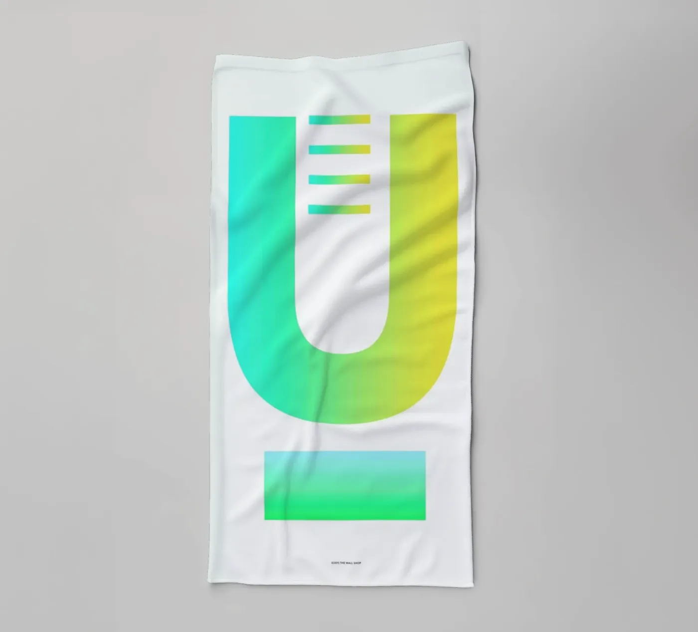 U badhanddoek van The Wall Shop