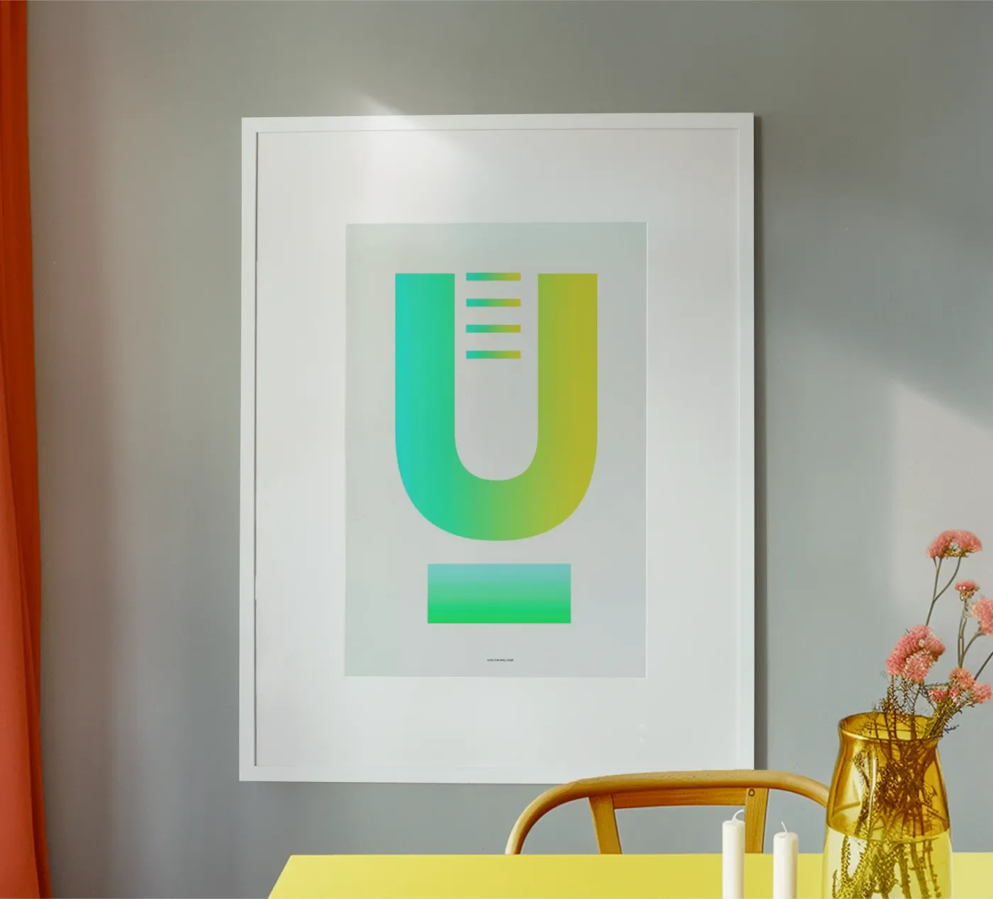 U poster van The Wall Shop