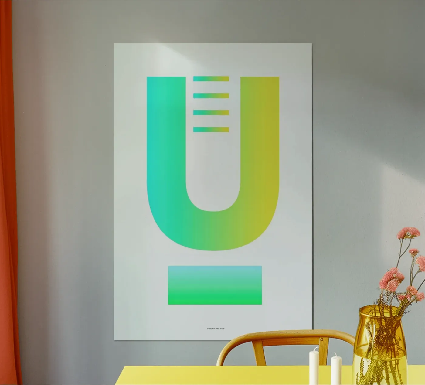 U poster van The Wall Shop