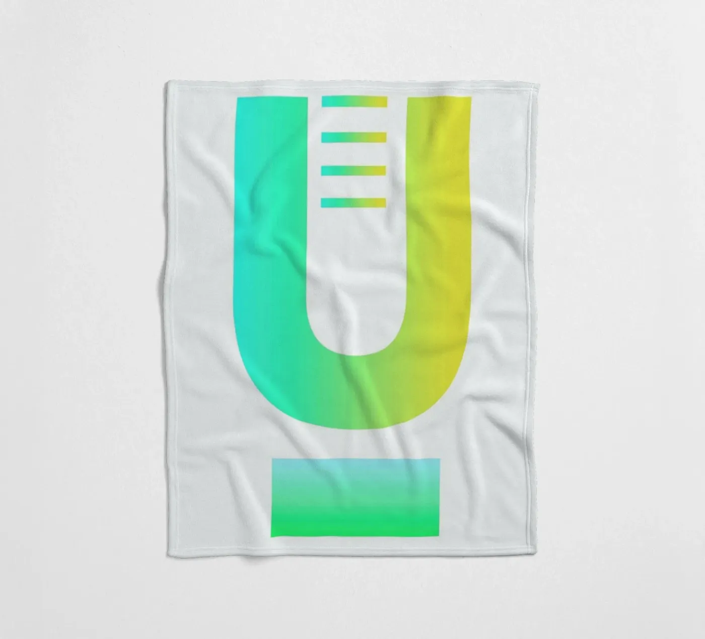 U Fleecedecke von The Wall Shop