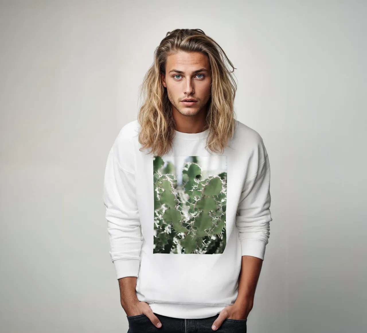 Cactus felpa da Léa Lefebvre Photography