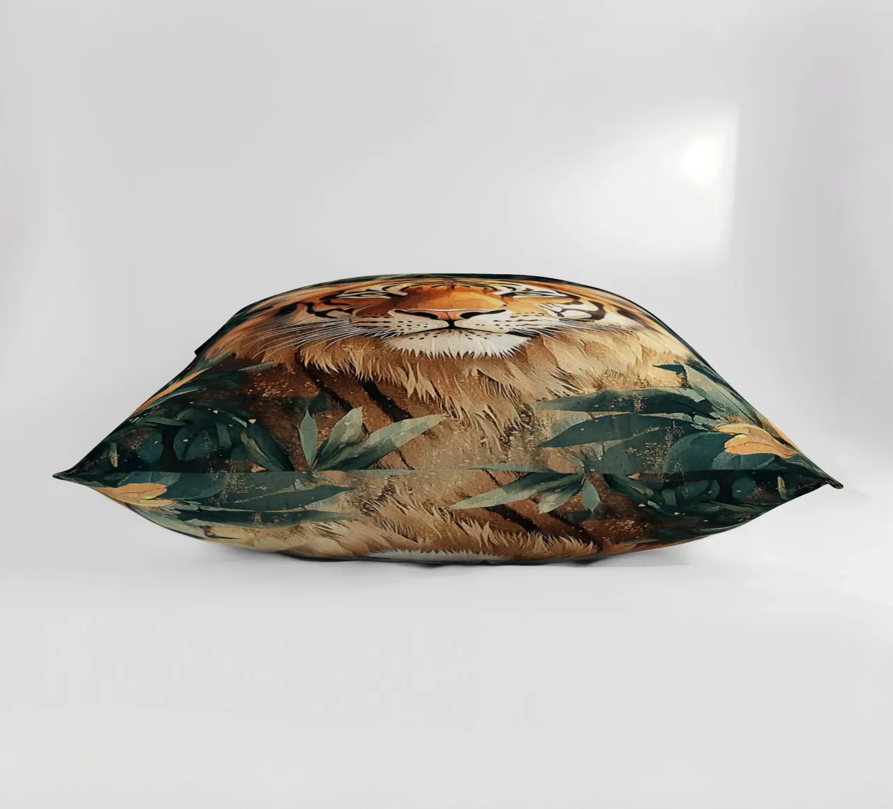 Tiger Forest Leaves cuscino da Mateo