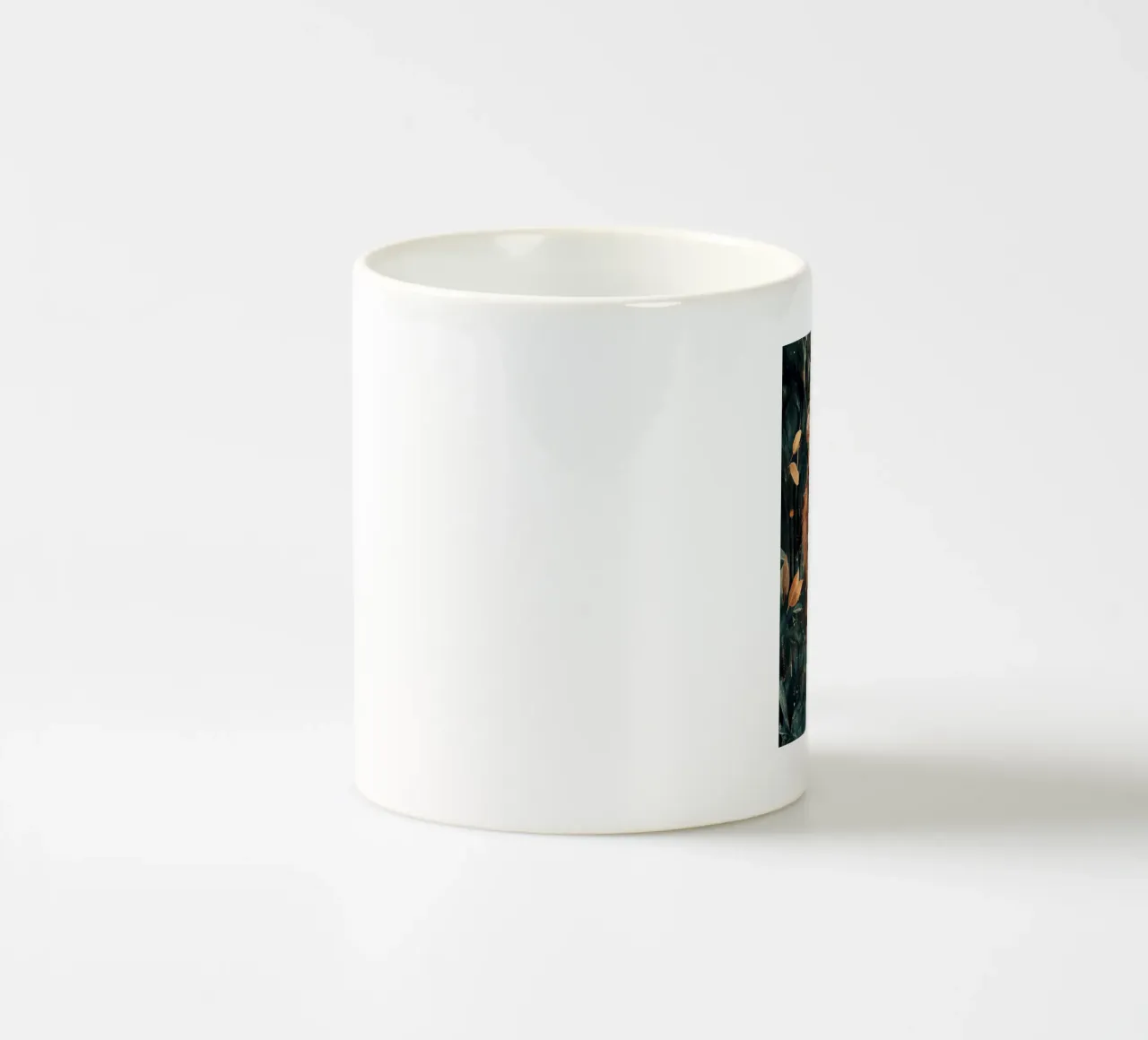 Tiger Forest Leaves tazza in ceramica da Mateo