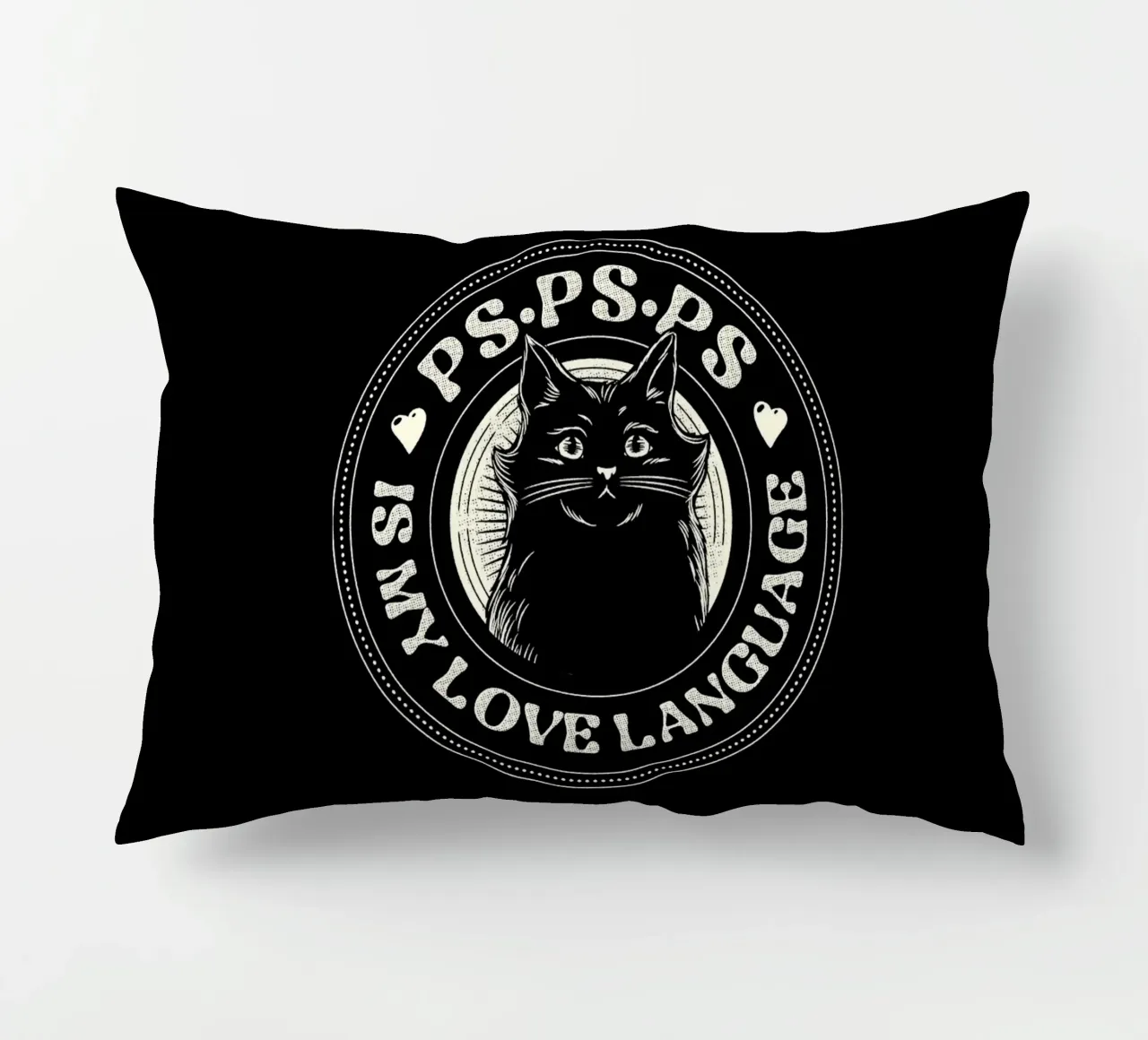 PSPSPS è il mio linguaggio d'amore gatto cuscino da Tobe Fonseca