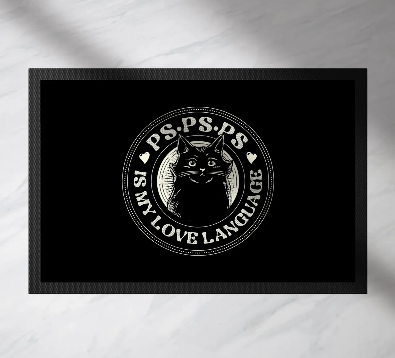 PSPSPS è il mio linguaggio d'amore gatto zerbino da Tobe Fonseca