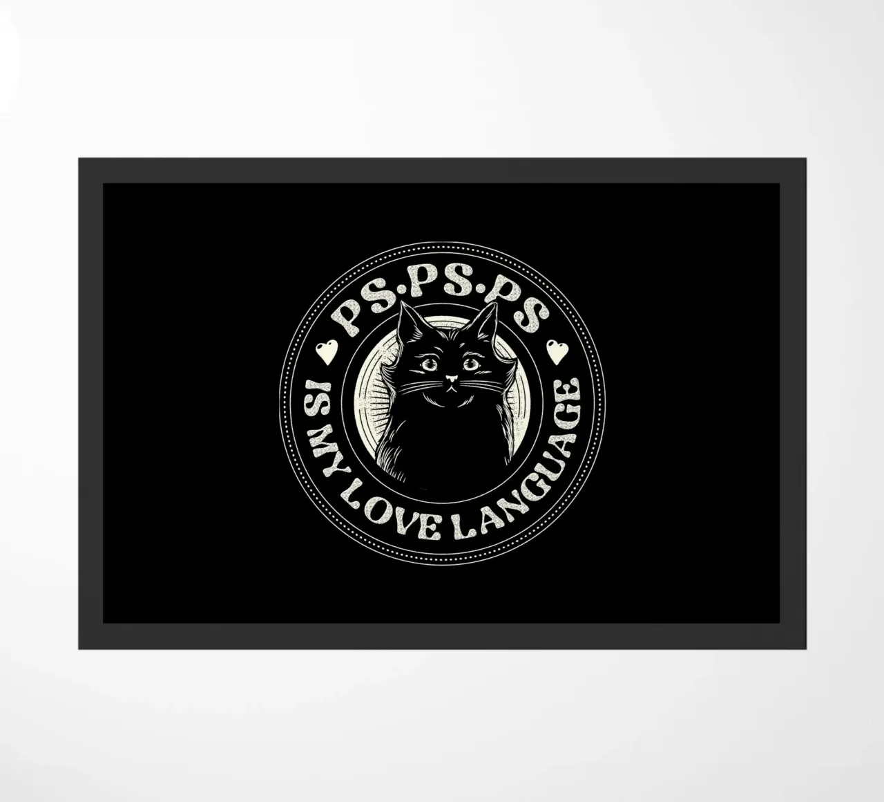 PSPSPS è il mio linguaggio d'amore gatto zerbino da Tobe Fonseca