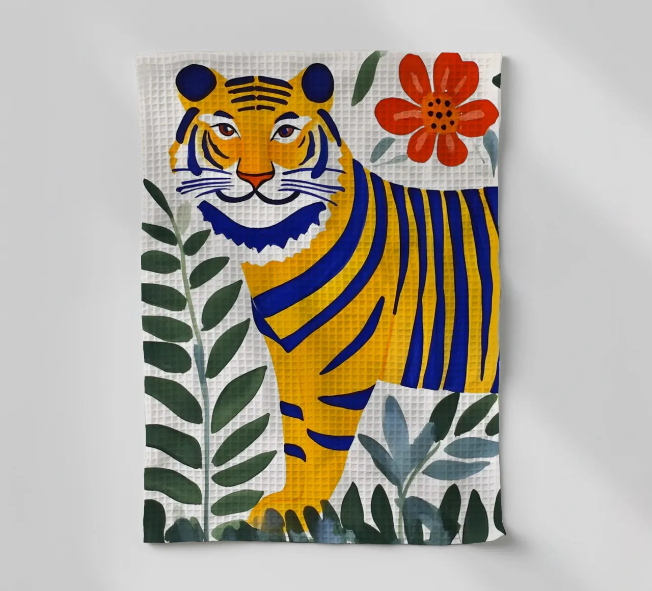 Cute Tiger Geschirrtuch von IamHomeStudio