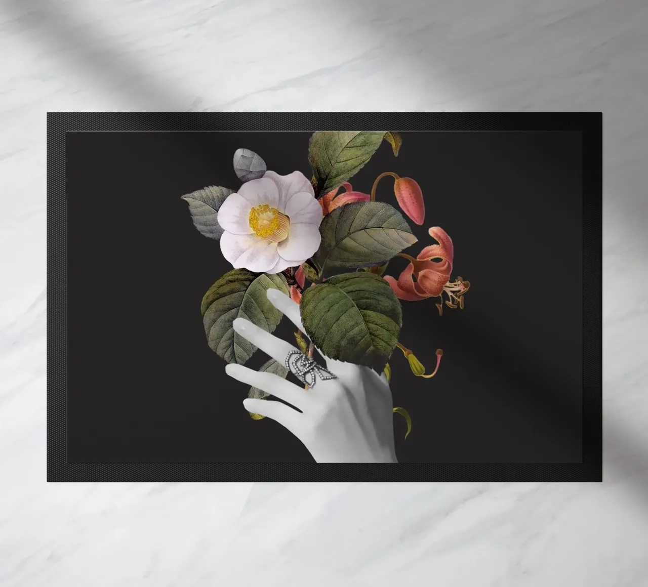 Mani con fiori zerbino da dada22