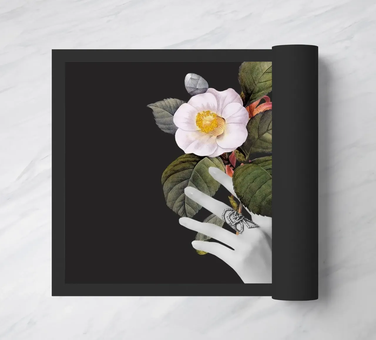 Mani con fiori zerbino da dada22