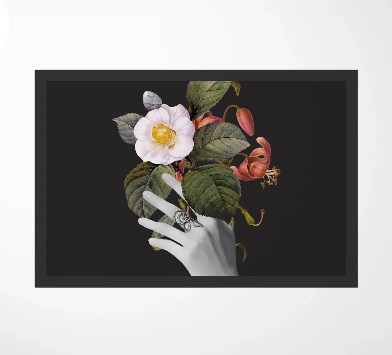 Mani con fiori zerbino da dada22